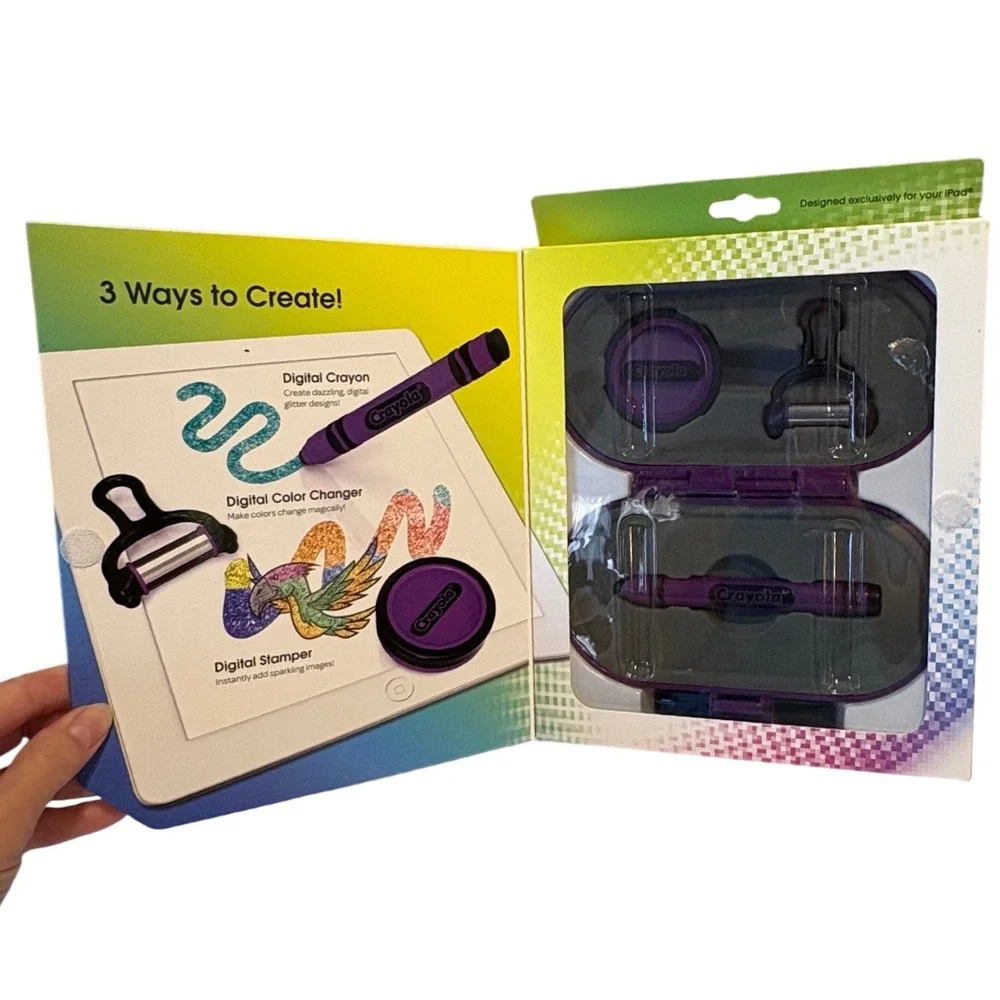 Crayola DigiTools Effects Pack iPad Digital Art Kit Purple 95-1012 New